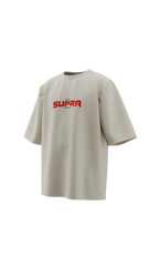 Supra MK4 | Beige | Oversized T-Shirt | Russh Clothing