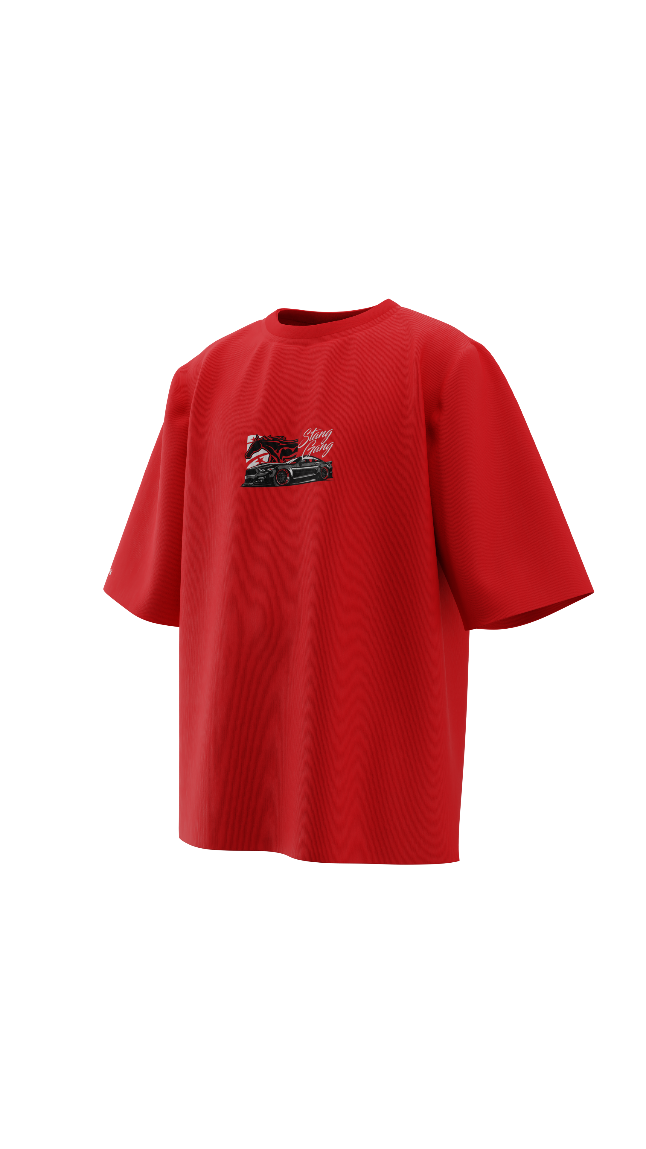 Shelby Mustang - GT500 | Red | Oversized T-Shirt | Russh Clothing