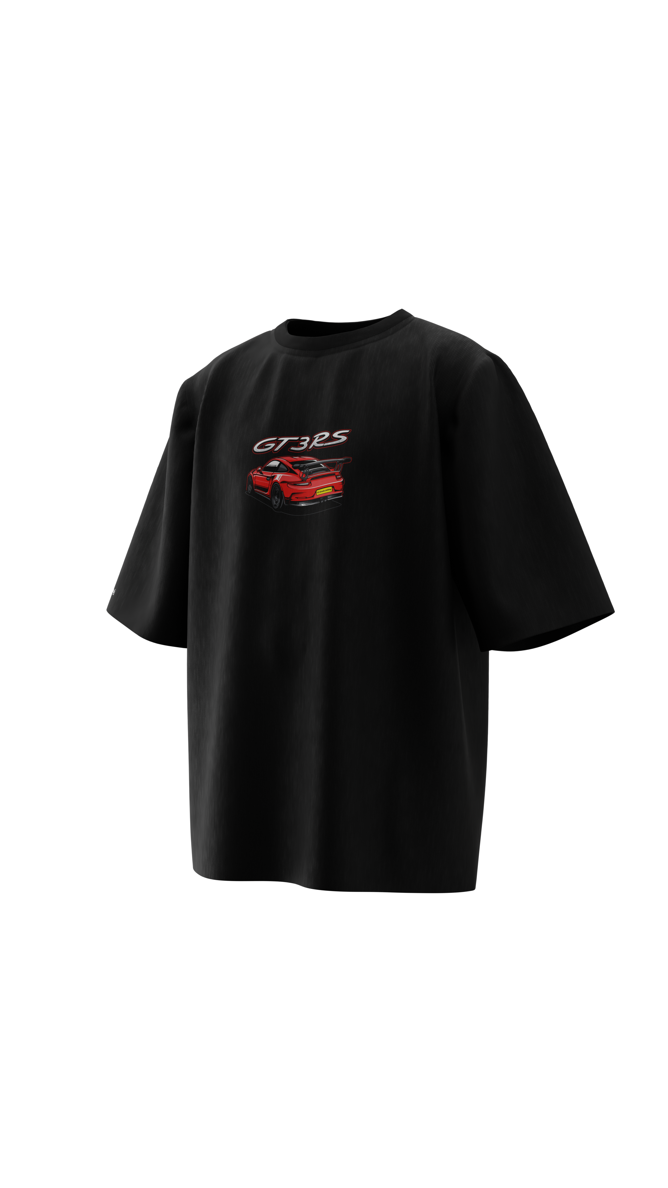 Porsche 911 - GT3 RS | Black | Oversized T-Shirt | Russh Clothing