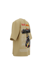 RedBull Racing | Mustard Yellow | Oversized T-Shirt | Russh Clothing
