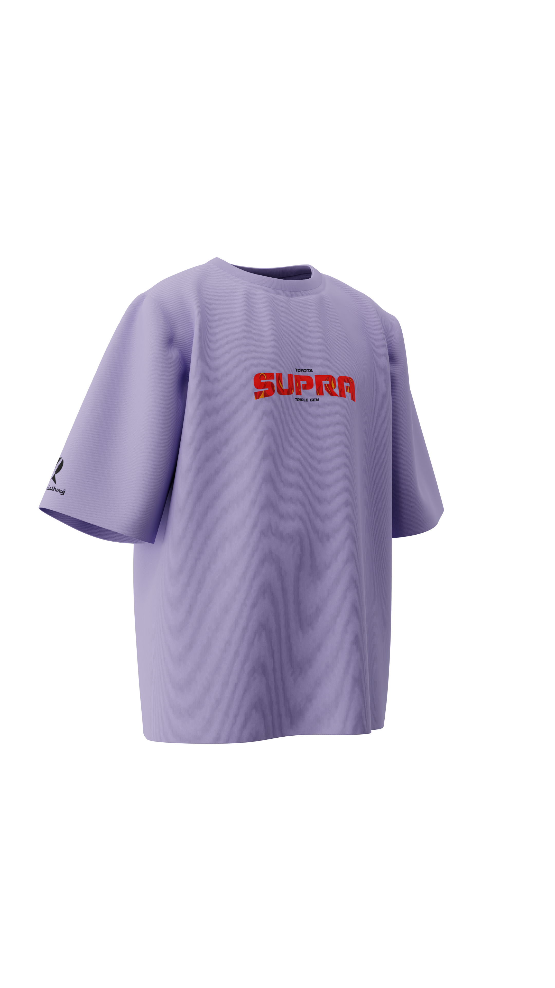 Supra MK4 | Lavender | Oversized T-Shirt | Russh Clothing