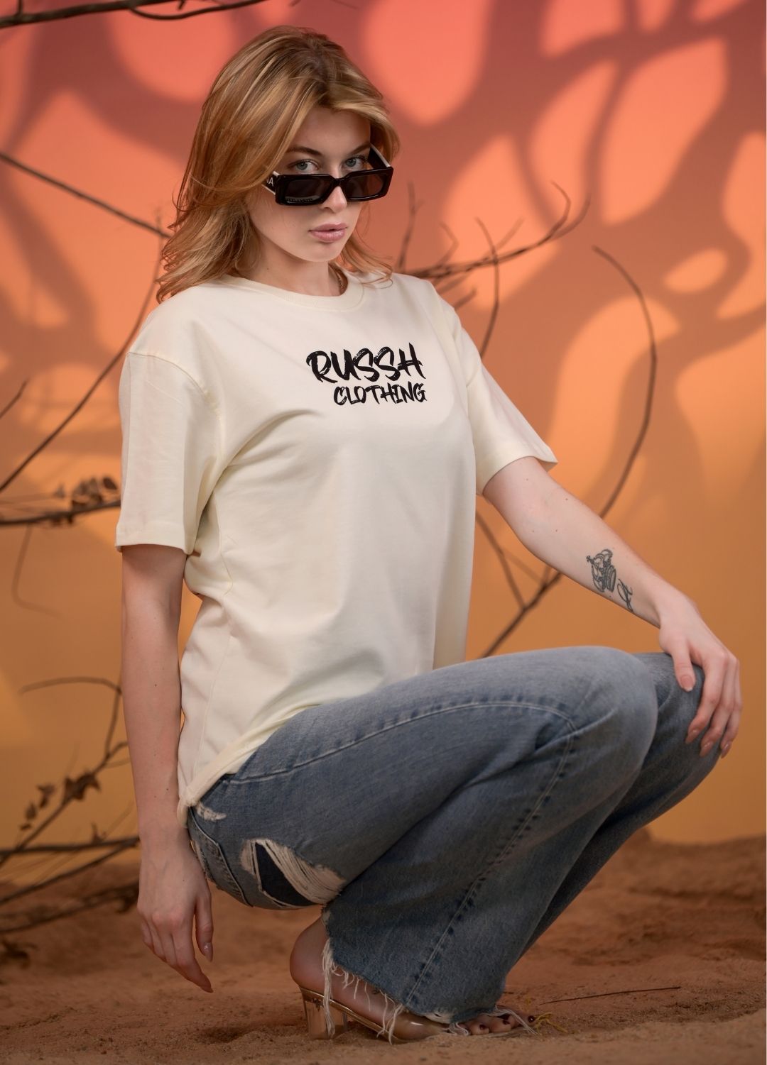 Attracted to Chaos | Oversized T-Shirt | Russh Clothing