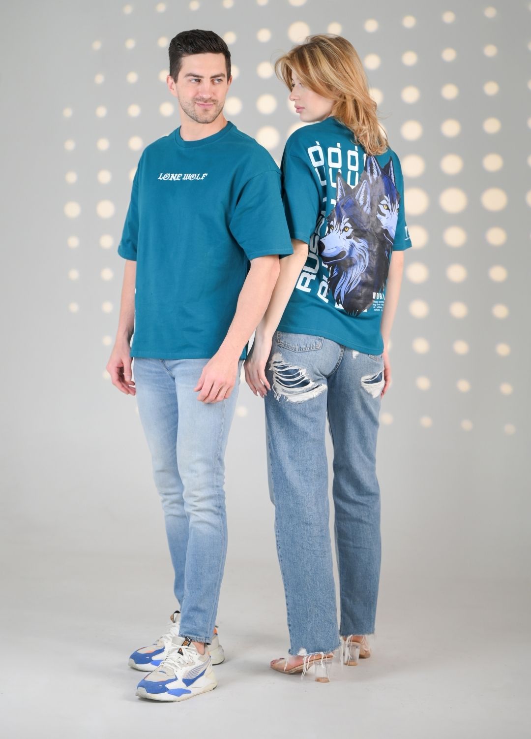 Lone Wolf | Oversized T-Shirt | Russh Clothing