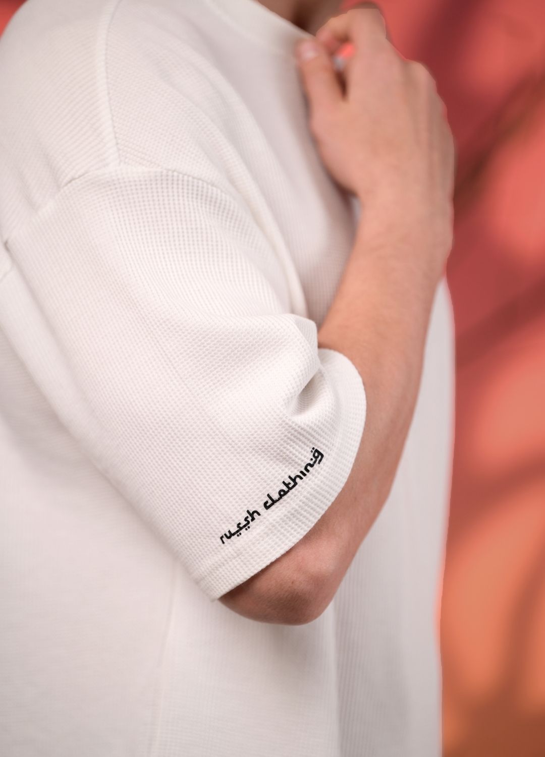 Waffle | Oversized T-Shirt | Russh Clothing