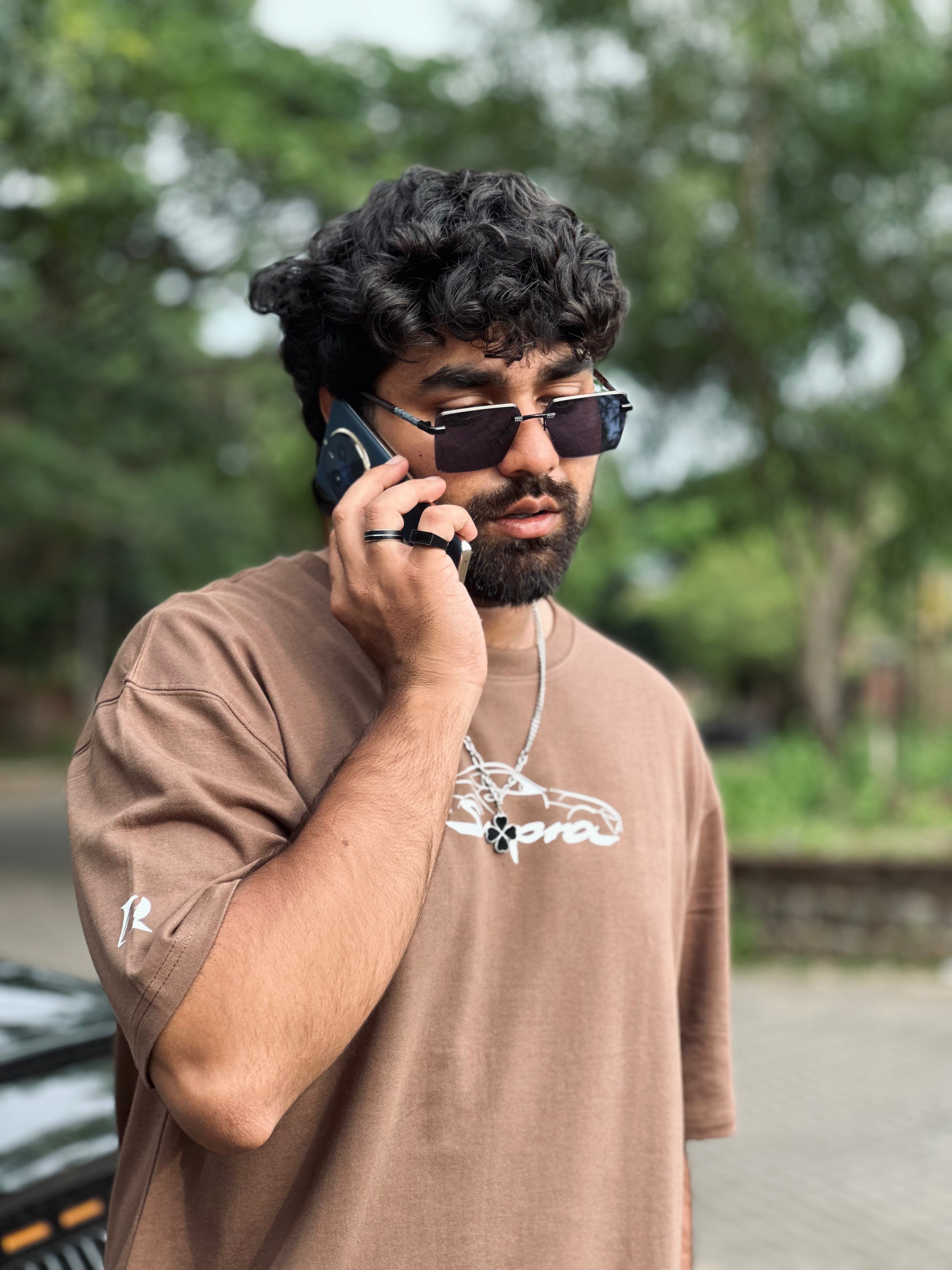Supra MK5 | Coffee | Oversized T-Shirt | Russh Clothing