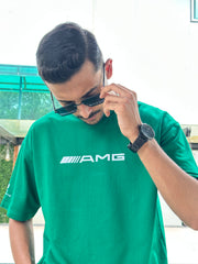 AMG - GTR | Green | Oversized T-Shirt | Russh Clothing